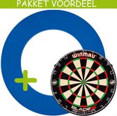 Dartbord Surround VoordeelPakket - Blade 5 -  EVA Surround-- (Blauw)   Blauw