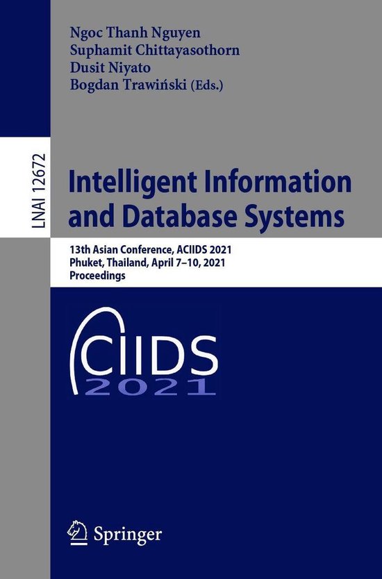 Springer Nature Proceedings Computer Science - Intelligent I ... - cover