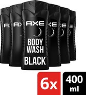 Gel douche noir Axe - 6 x 400 ml - Value Pack
