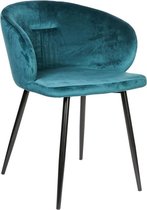 Luxe Eetkamerstoel - Eetkamerstoel - Velvet - Industriële Eetkamerstoel - Stoel Velvet - Design - Chair - Eetkamerstoelen - Comfort - Comfortabel - Industrieel - Luxe - Comfortabel