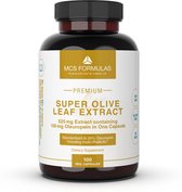 Olive Leaf Extract - 500mg Capsule - Oleuropein Olijfbladextract - Vegan - NO ADDITIVES