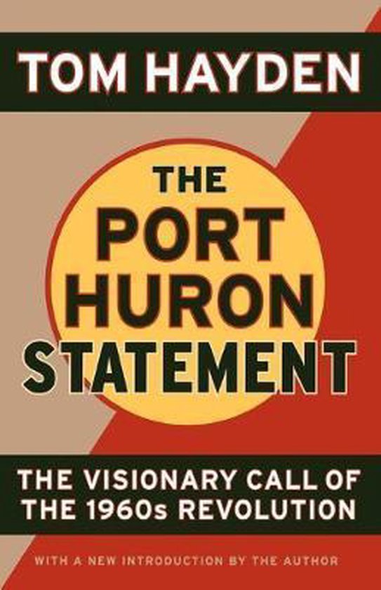 The Port Huron Statement 9781560257417 Tom Hayden Boeken