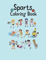 Sports Coloring Book