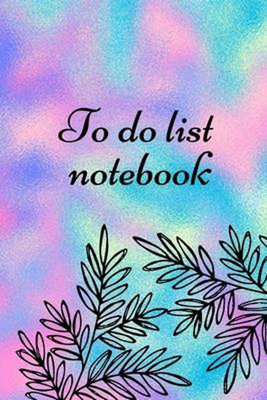 To do list Notebook - cover