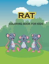 Rat Coloring Book for Kids: Animals Coloring Book, A Coloring Book for Relief Stress