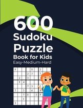 600 Sudoku Puzzle Book for Kids Easy-Medium-Hard: 600 Sudoku Puzzles for Kids 8 to 12 with Solutions