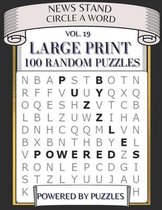 News Stand Circle a Word Vol.19: Large Print 100 Random Puzzles