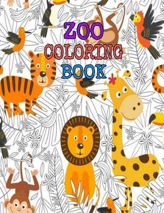 Zoo coloring book, Love Edition 9798720558451 Boeken