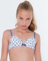 Tienerbh zonder beugel Boobs en Bloomers kate-Blauw-70AA