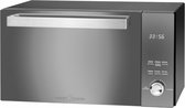 ProfiCook PC-MWG 1204, Comptoir, Micro-ondes grill, 23 L, 800 W, Boutons, Rotatif, Miroir, Acier inoxydable
