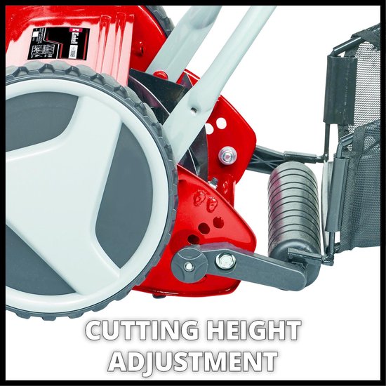Einhell Kooimesmaaier GC-HM 400 - Maaibreedte: 40 cm - Aanbevolen gazonoppervlakte: tot 250 m² - 27 L opvangbak - Maaihoogte: 13-37 mm