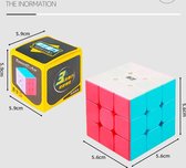 QIYI® Puzzle Cube 3x3 - SpeedCube Sans Autocollants-Vitesse