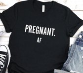 Pregnant AF           -Strijkapplicatie Pimp it Shop