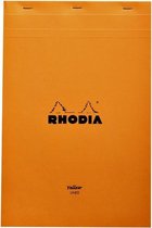 5 X Schrijfblok Rhodia A4 80vel geel lijn