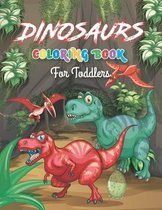 Dinosaurs coloring book for toddlers