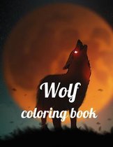 Wolf coloring book