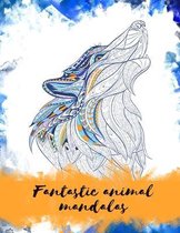 Fantastic animal mandalas
