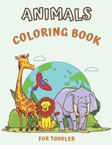 Animals Coloring Book for Toddler