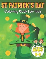 St Patrick's Day Coloring Book For Kids Ages 4-8