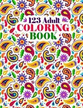 123 Adult Coloring Book