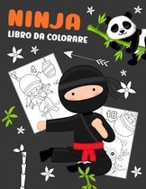 Ninja libro da colorare