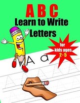 ABC Learn to Write Letters for kids ages 2-5