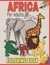 Africa Coloring Book For Adults