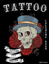Tattoo Adult Coloring Book