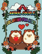 Animal Couple Coloring For Kids