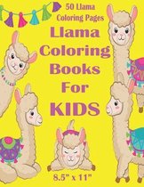 Llama coloring books for kids