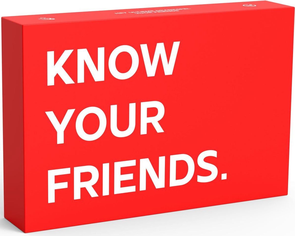 Know Your Friends - Het ultieme drankspel voor vrienden - partyspel - Know Your Friends.