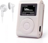 MP3 Speler - MP3 Speler inclusief Oordopjes - MP3 16GB Geheugen - MP3 Speler Grijs