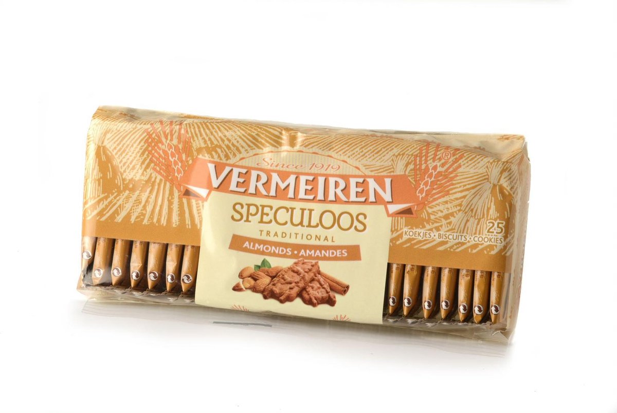 Speculoos met amandelstukjes (300 koekjes)