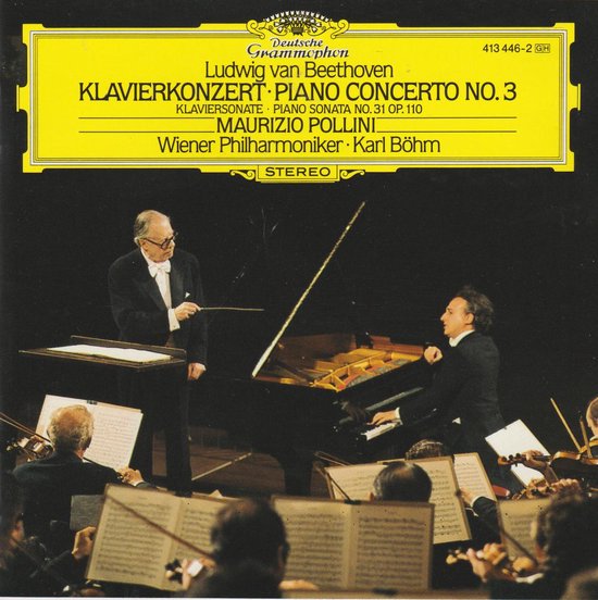 Beethoven, Wiener Philharmoniker, Maurizio Pollini, Karl Böhm ‎– Beethoven: Klavierkonzert Nr. 3 (CD)