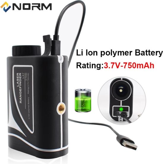 Norm Rangefinder Laser OPLAADBAAR Golf Afstandsmeter 700M