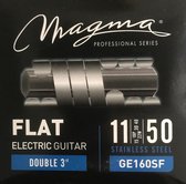 Magma GE160SF prof. snaren voor elektrische gitaar flat wound medium 011-050