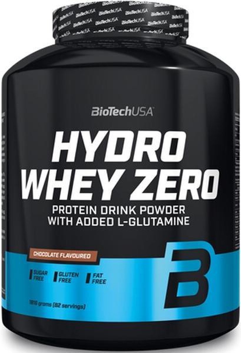 Protein Poeder - Hydro Whey Zero 1816g BiotechUSA - Chocolade l