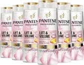 Pantene Shampoo Lift & Volume Biotine En Rozenwater Voor Dikker En Langer Haar - Voordeelverpakking - 6x225 ml