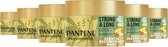Pantene Pro-V Strong & Long Keratine Herstellend Haarmasker - Voordeelverpakking - 6x160 ml
