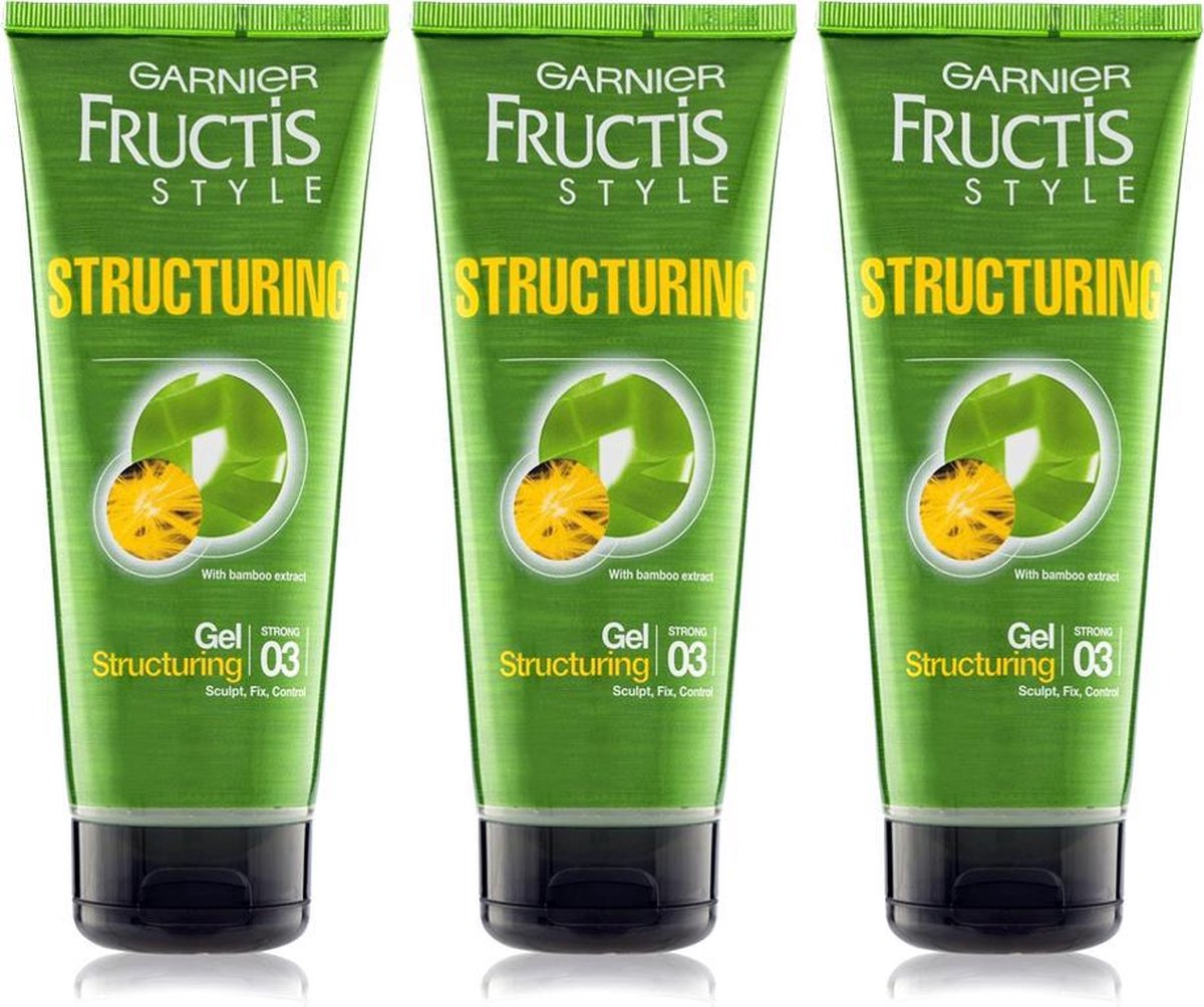 Garnier Fructis Style Structuring Voordeelbox - 3 x 200 ml