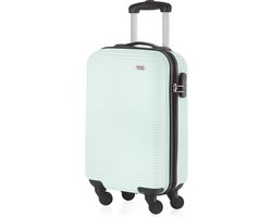 TravelZ Horizon Handbagage koffer - 54cm Handbagage Trolley 35 Ltr - Mint