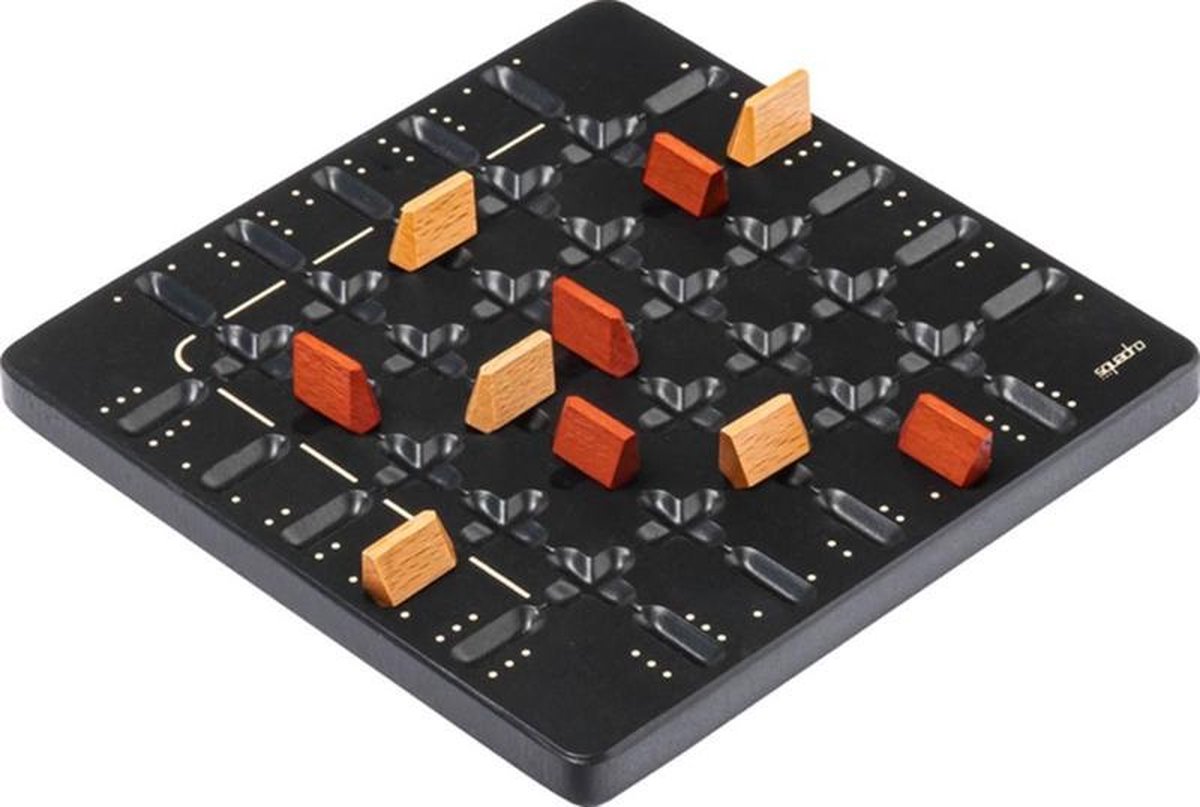 Gigamic - Squadro Mini - Strategiespel voor 2 spelers — cadeau in Spellen & Speelgoed - foto 2