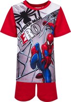 Spider-Man - Shortama - Rood - 4 jaar - 104cm