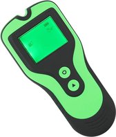 Grolla - Leidingzoekers - Groen 5 in 1 Elektronische Sensor Locator Muur Hout Beam Joist Finders Wanddetector Edge Center Finding met Lcd-scherm voor Hout Live AC Draad Metalen Studs Detectie - Finder Sensor Muur Scanner