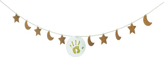 Baby Art Guirlande met afdruk - Glitter goud van Baby Art — afbeelding 3