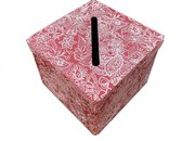 Collecte / enveloppen doos, opvouwbaar, 22x22x22cm