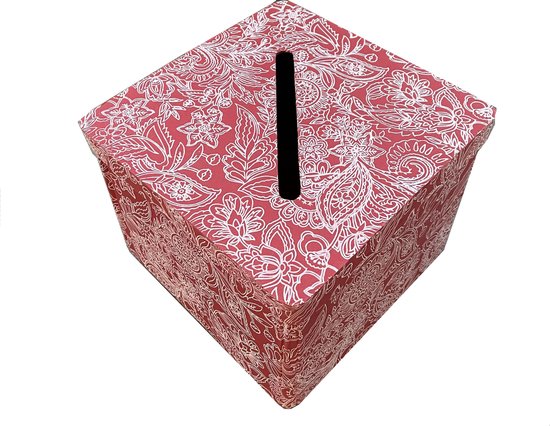 Collecte / enveloppen doos, opvouwbaar, 22x22x22cm | bol.com