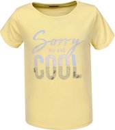 Meisjes shirt GLO-STORY maat 146 geel