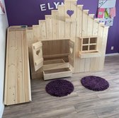 Vogelhuisbed | Bedhuisje | Steigerhout | Boomhutbed | Kinderbed