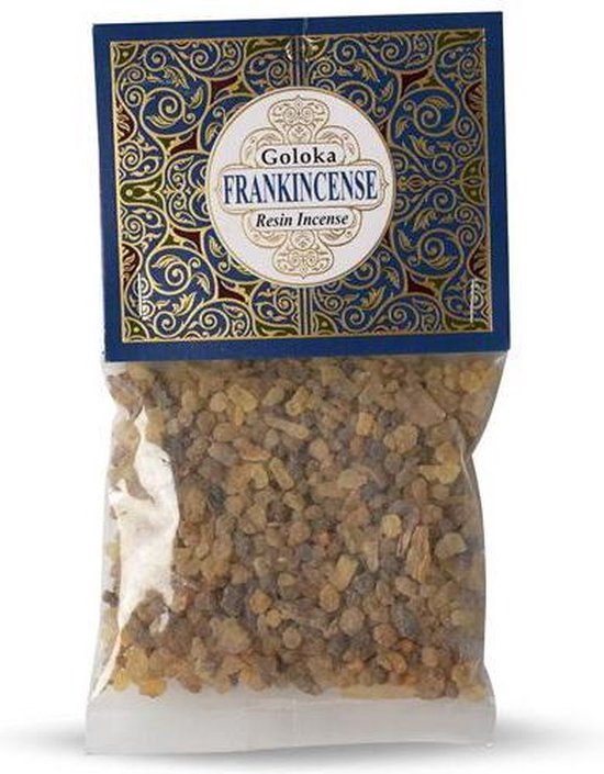Goloka - Resin incense - Frankincense - wierookhars - zakje 30 gram